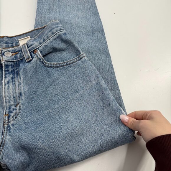 Vintage Levi's 550 Relaxed Fit Tapered Leg Jeans - Size 2 Petite - Picture 6 of 15